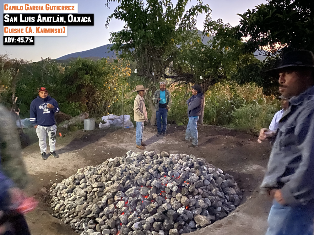 Main image for the Cuishe - San Luis Amatlán, Batch: CGG-04 a limited release bottle of mezcal for the Emory