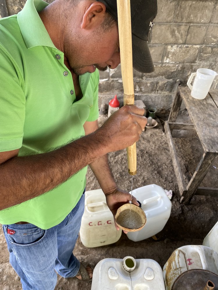 Camilo producer of the Cuishe - San Luis Amatlán limited release mezcal for the Sin Gusano project
