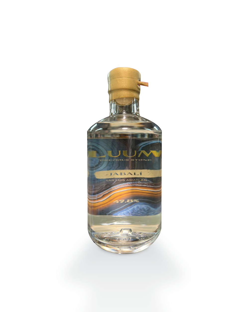A bottle of Jabali mezcal produced for the Sin Gusano project