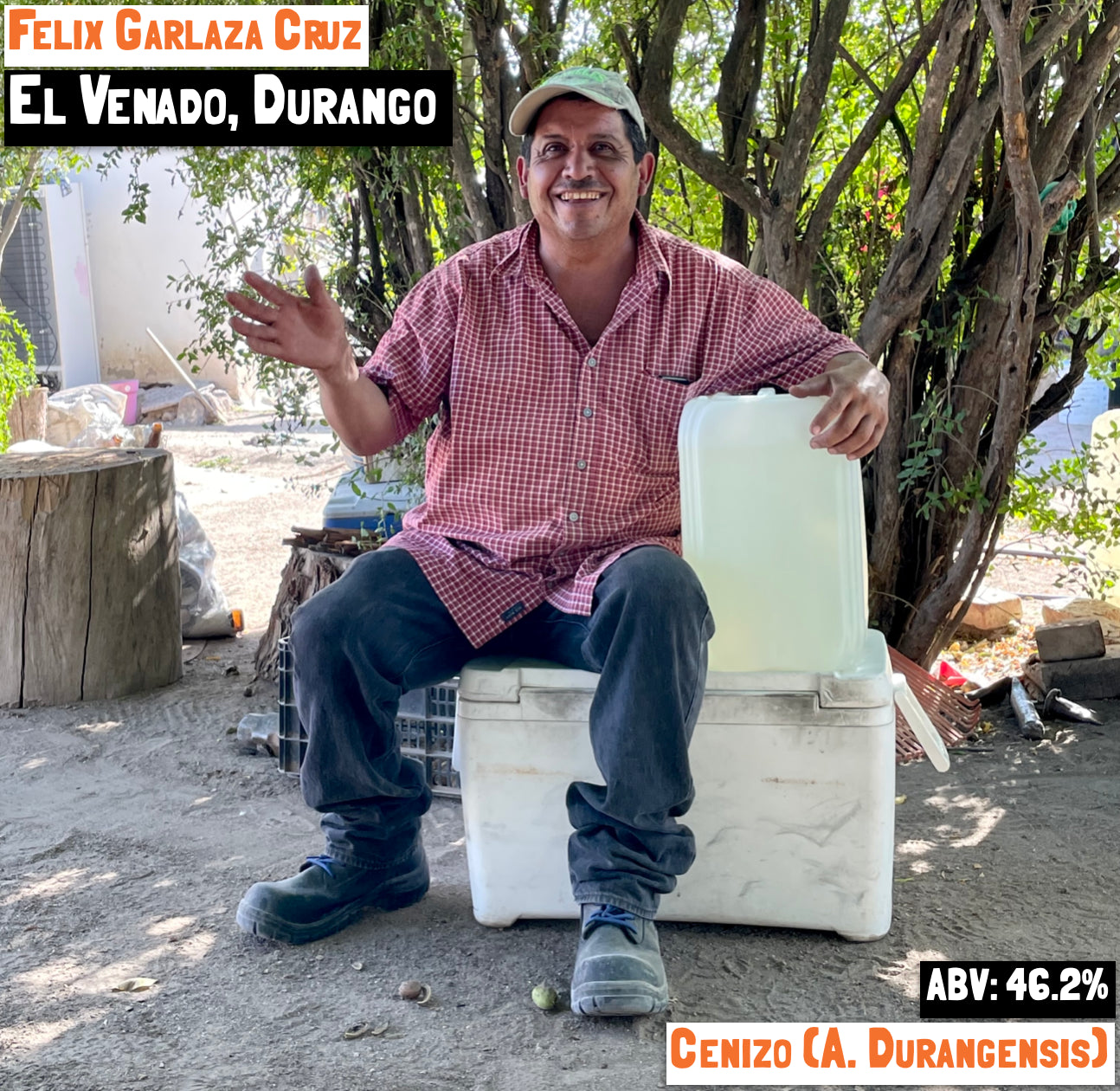 Felix, creator of the CENIZO - el Venado mezcal