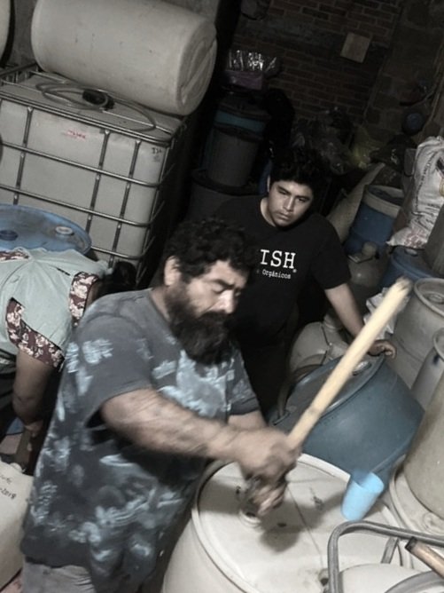 Jose, creator of the Cristalino semi-reposado ensemble - Matatlán
mezcal