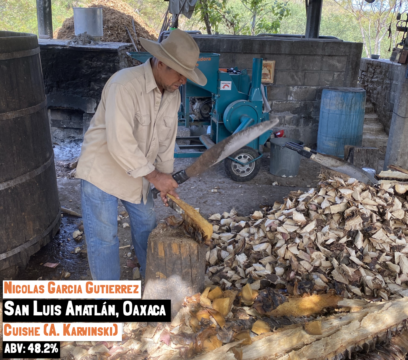 Main image of the Cuishe - San Luis Amatlán for the Sin Gusano mezcal library