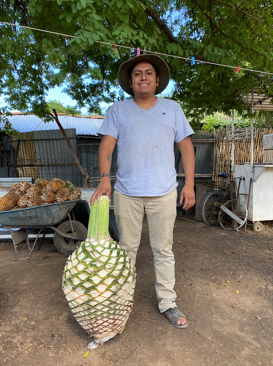 Sergio and Luis, creators of the Mexicano - amatengo mezcal exclusively bottled for the Sin Gusano project