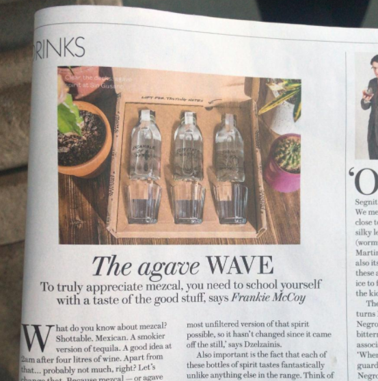 The Evening Standard Magazine on appreciating mezcal with Jon from the Sin Gusano project