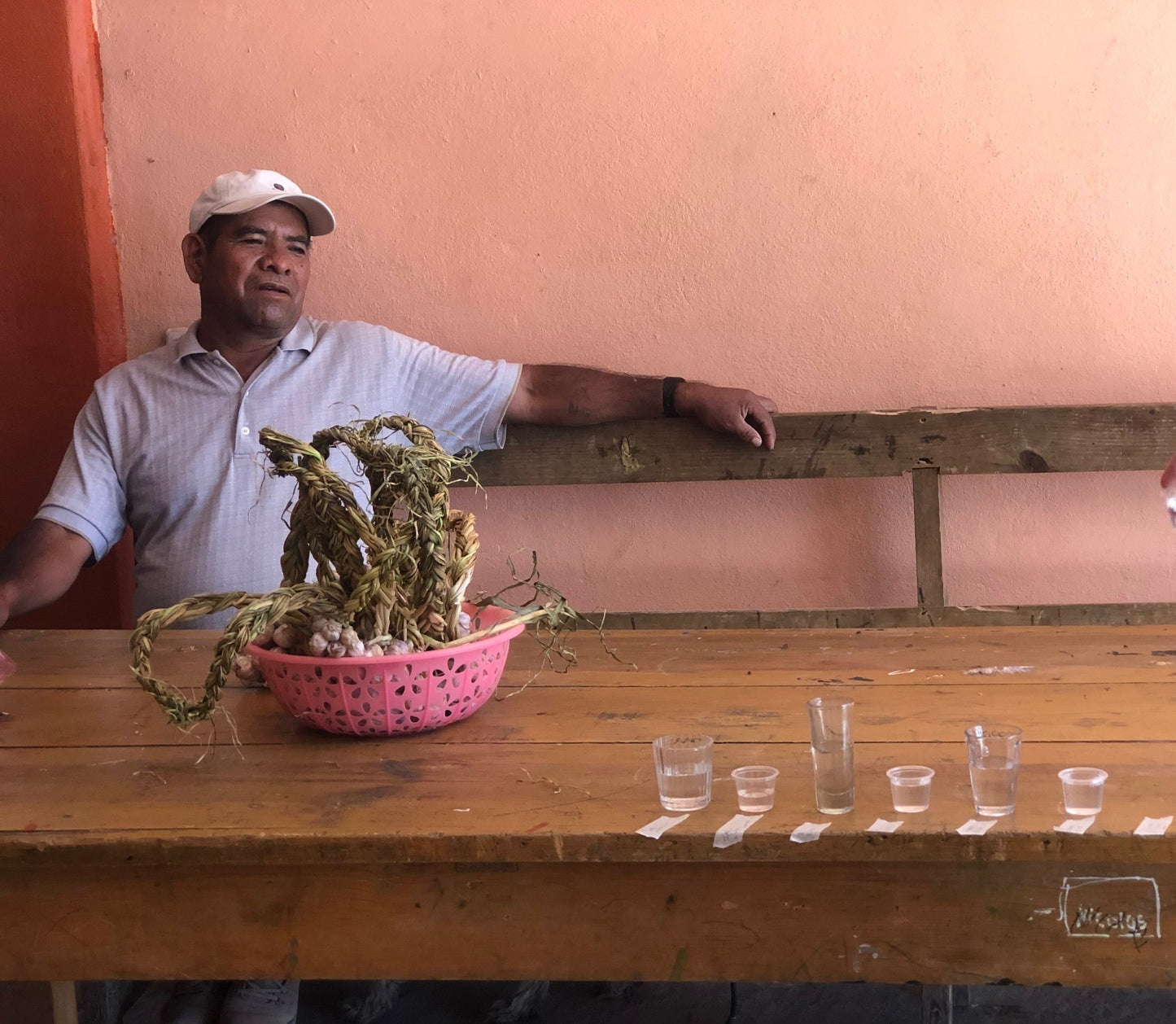 Nicolas creator of the Tobala - San Luis Amatlan limited release mezcal bottling only available at Sin Gusano