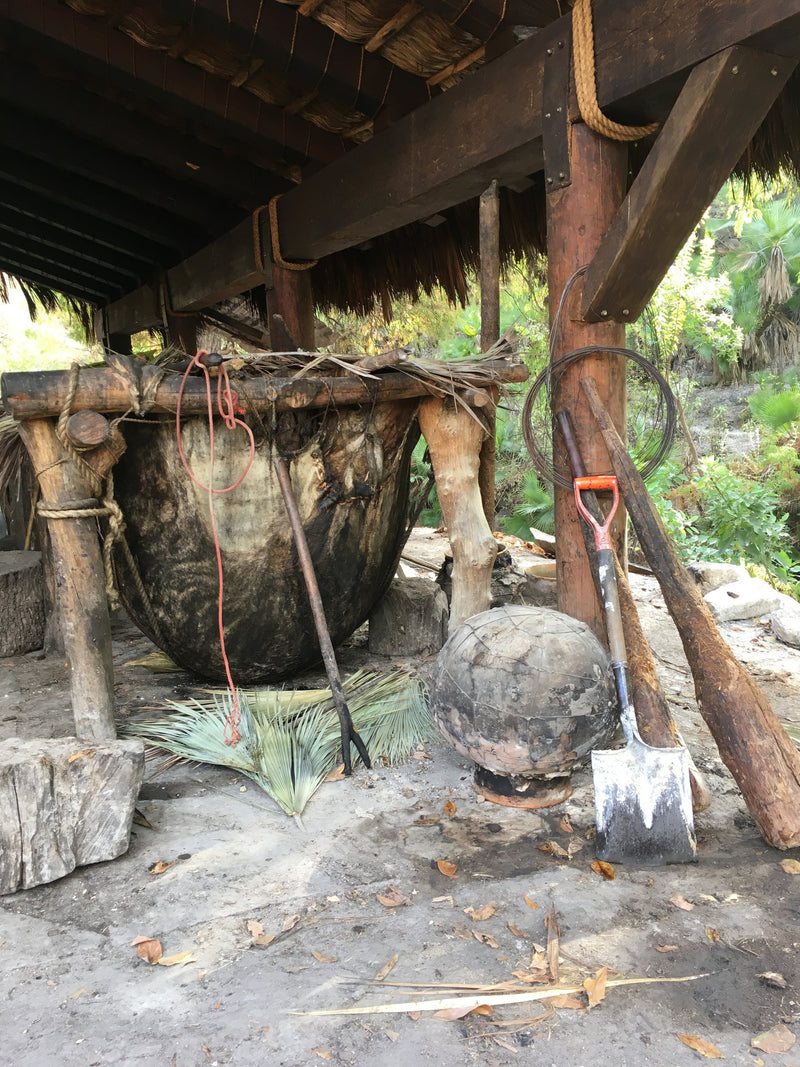 Rawhide fermenter for mezcal