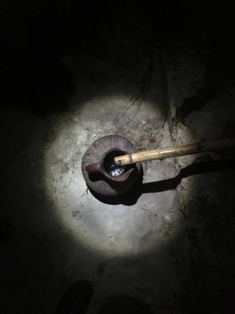 First drops running off the still