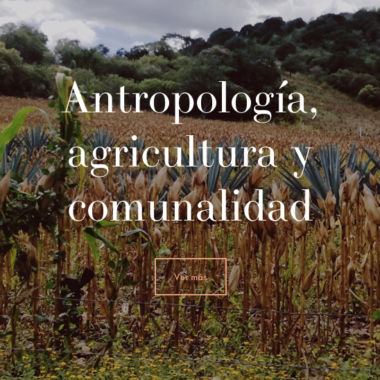 Antropologia, agricultura y comunalidad from the Sin Gusano Project