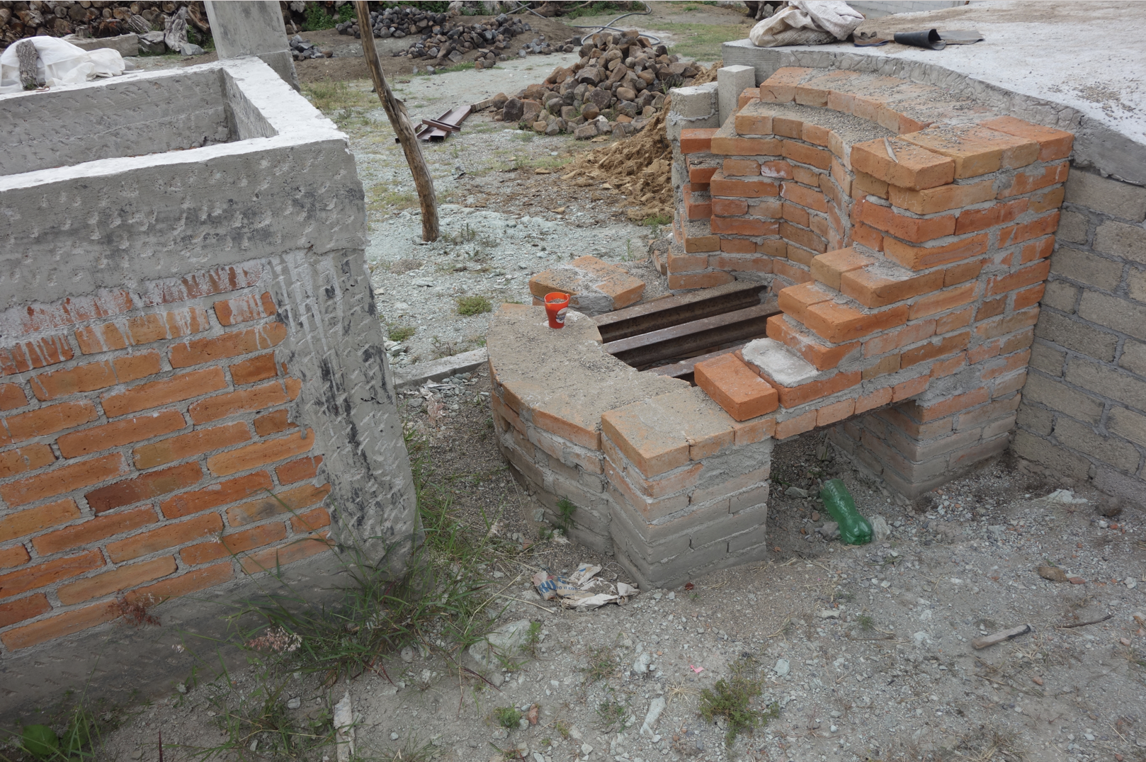 Mezcal distillery New still brick-work