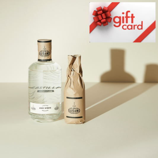 Gift cards available at Sin Gusano