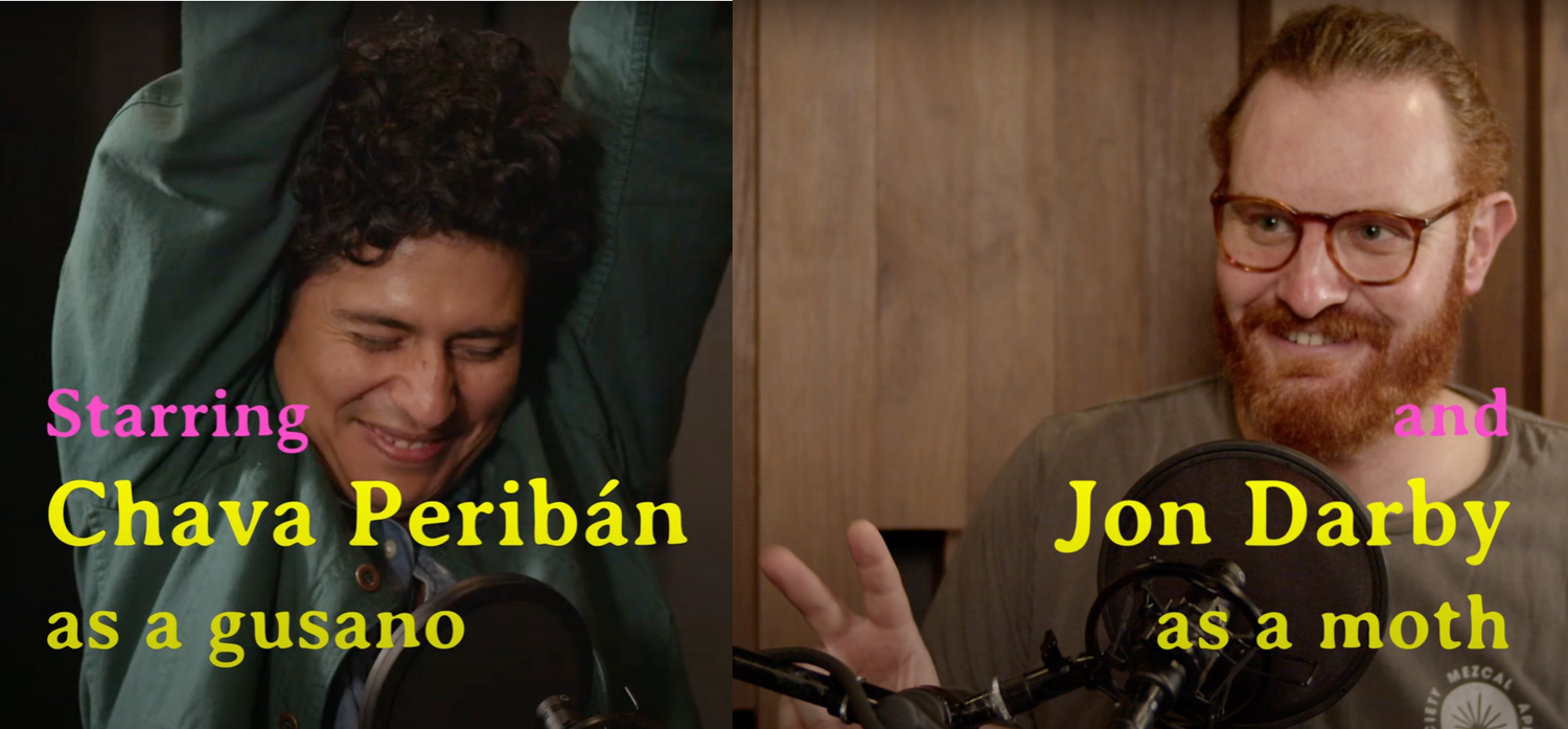 Heritage mezcal podcast with Chava Peribán and Jon Darby from Sin Gusano 