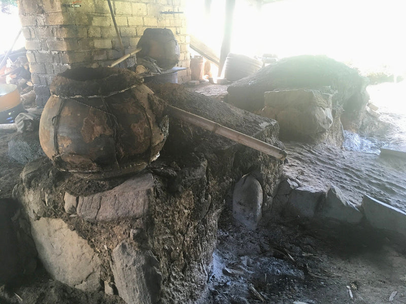 the tradition cooling method of mezcal