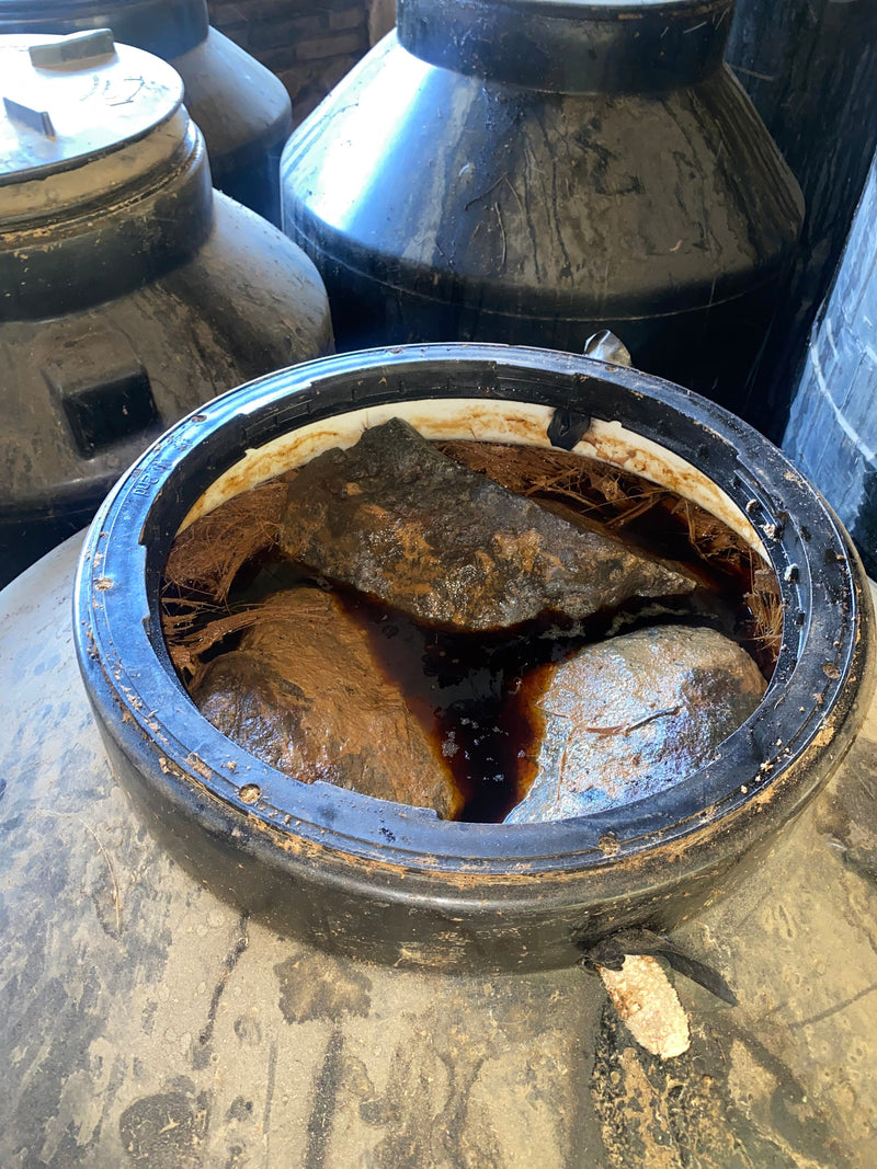 Stones keep the ferment down