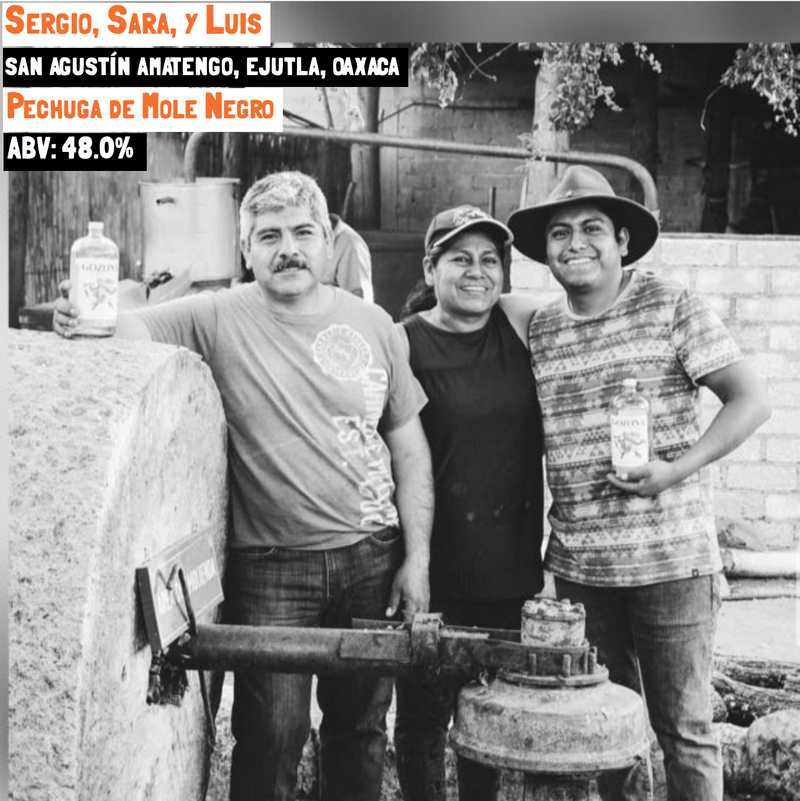 Main image for the Sin Gusano webpage for Pechuga de Mole Negro - Amatengo mezcal