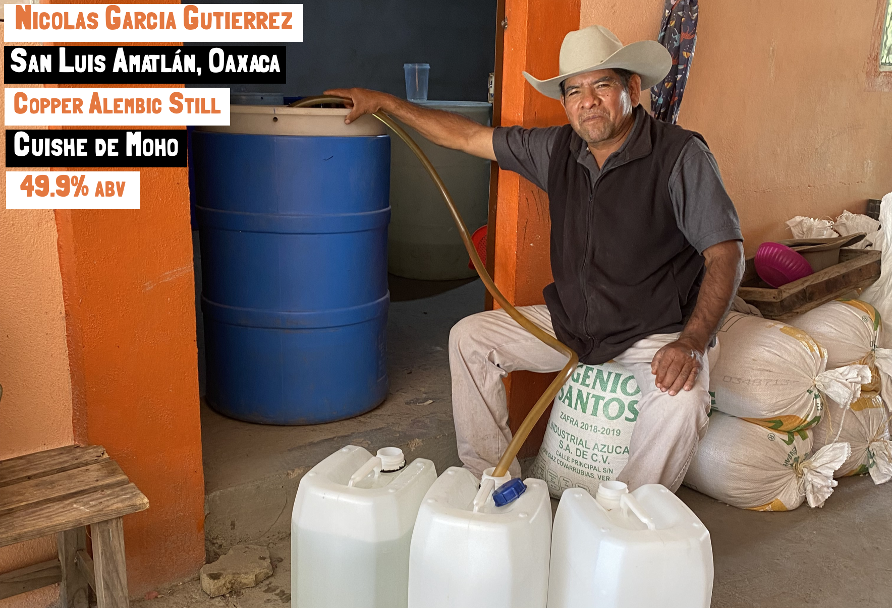 main image for the Cuishe de Moho - Amatlán mezcal webpage