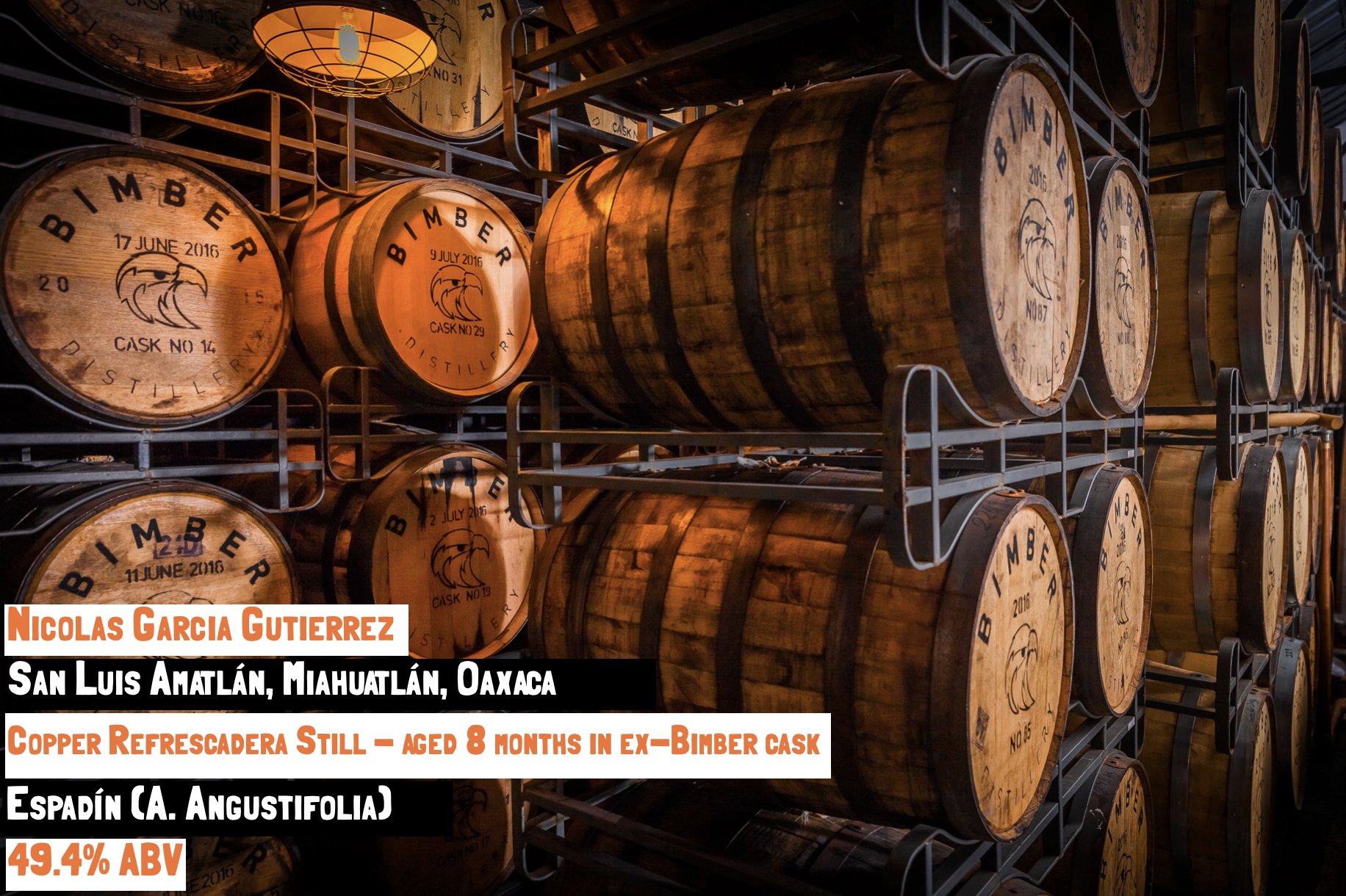 Main image for the Espadín - Amatlán mezcal page of the Sin Gusano project mezcal library