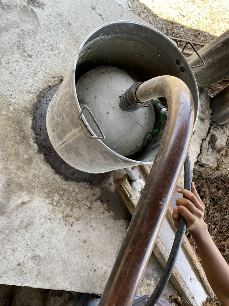 Rare technique being used for mezcal production