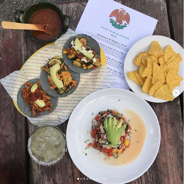 Pacos Tacos event with the Sin Gusano Mezcal project