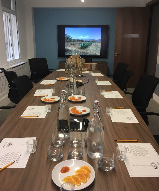 Private mezcal tasting event in central London