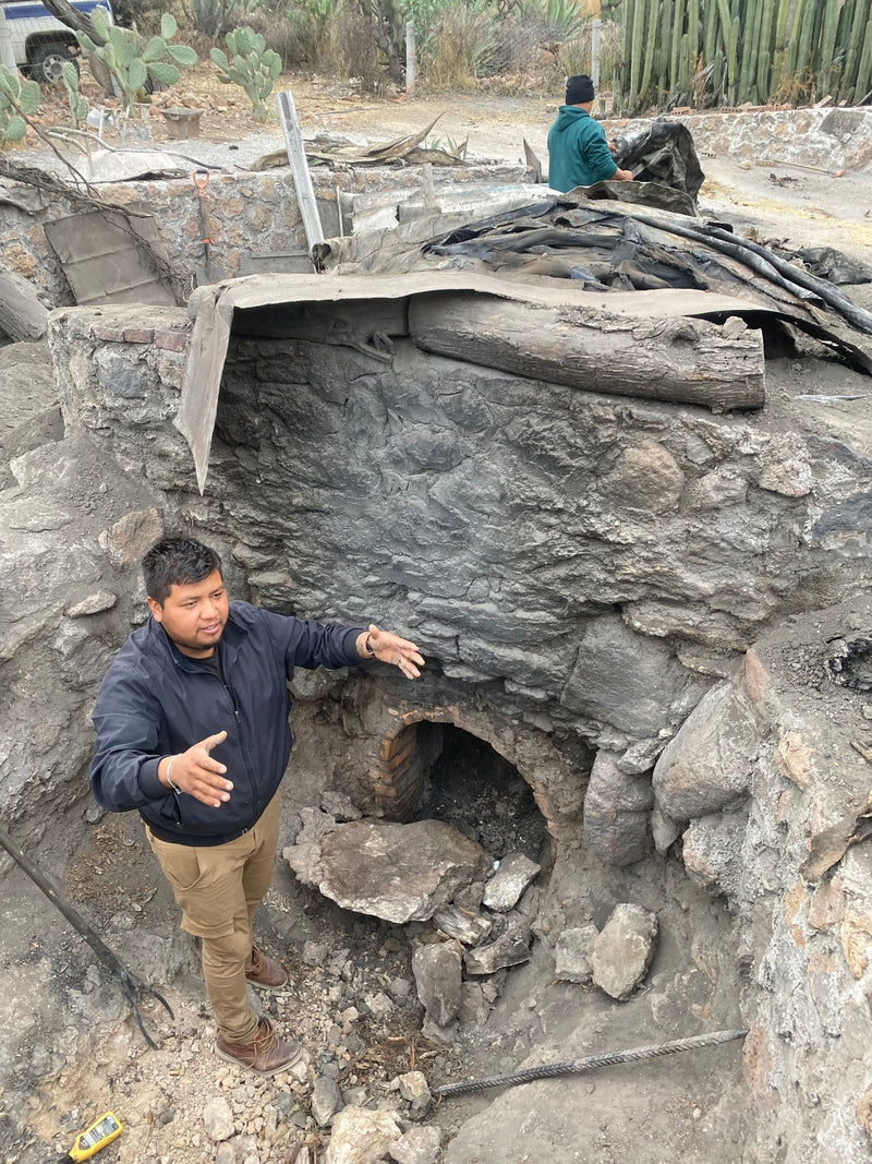 Ovens for roasting Salmiana Silvestre for batch SLP-MN-01 exclusive to the Sin Gusano project 