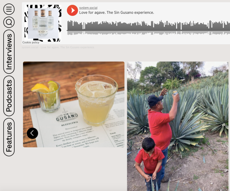 System Social Podcast featuring the Sin Gusano project
