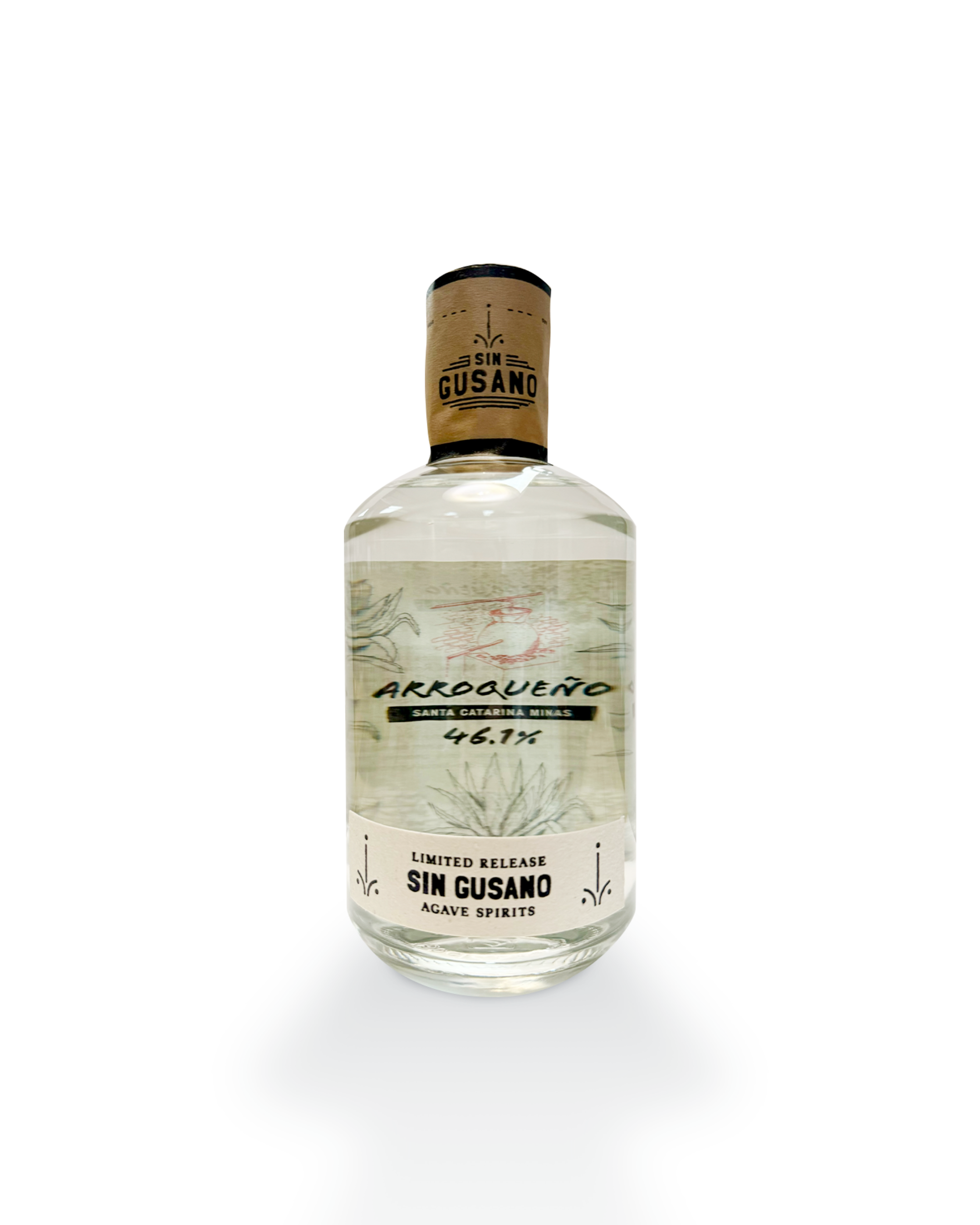 Arroqueno mezcal for the Sin Gusano project