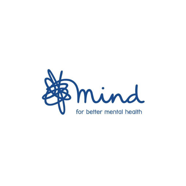 mind mental health logo blue