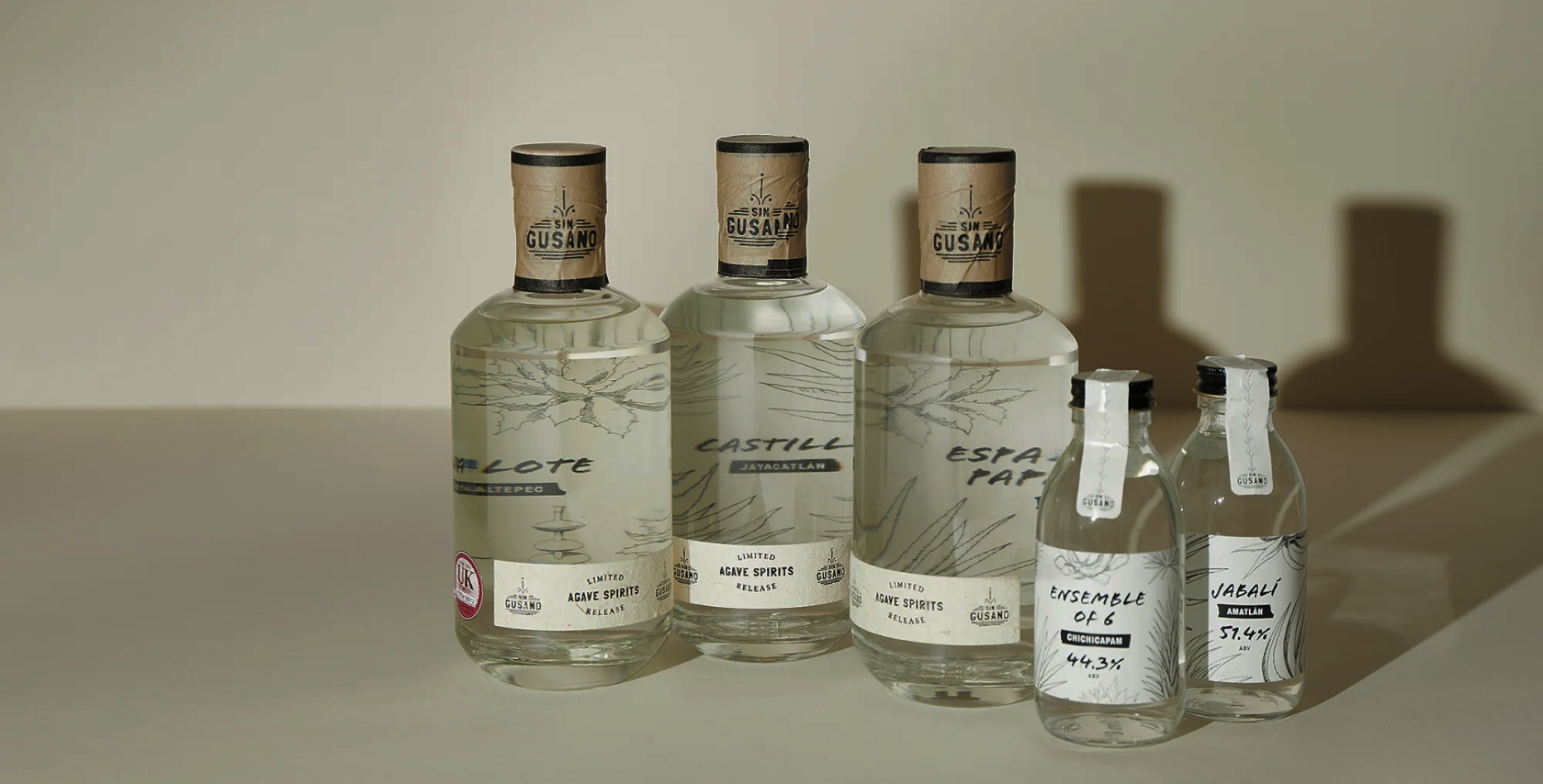 Sin Gusano Project limited release bottles